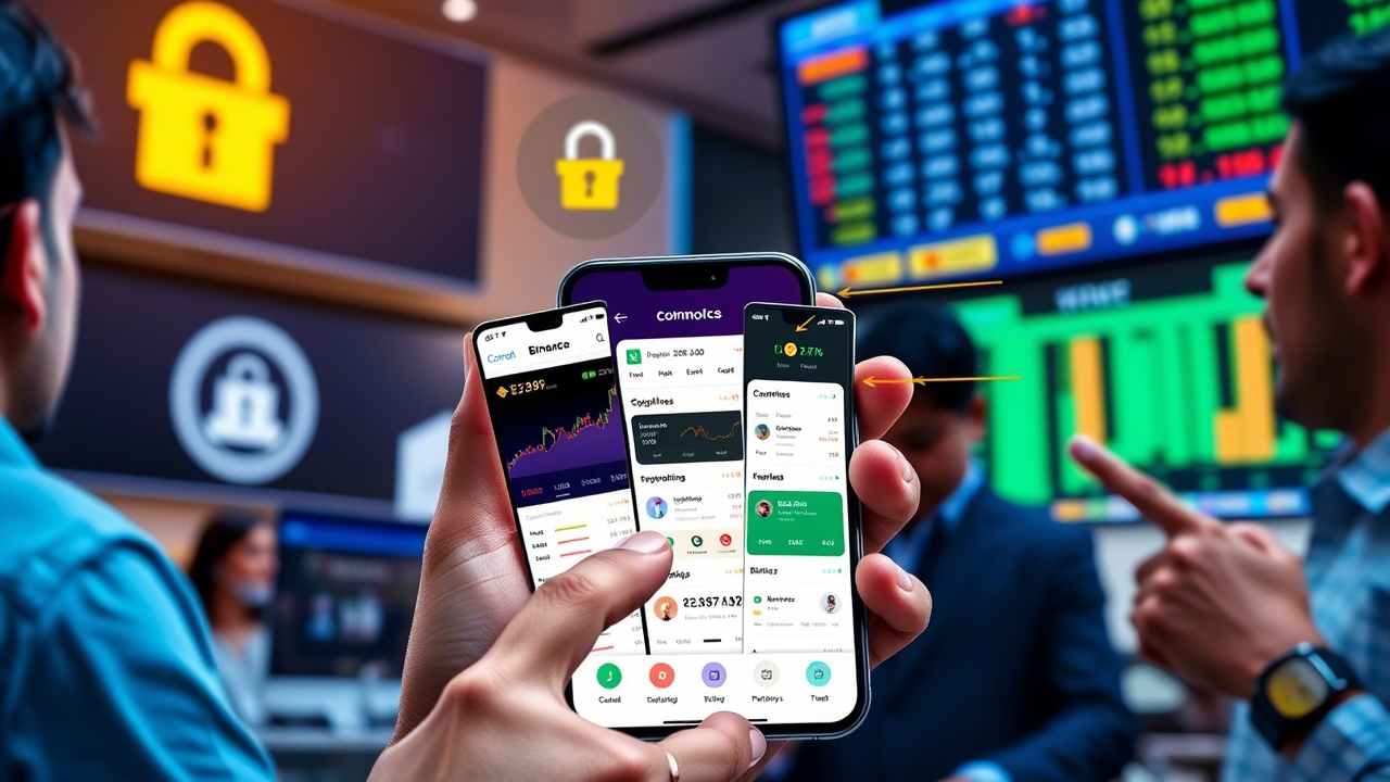 Secure crypto trading apps for Indian investors